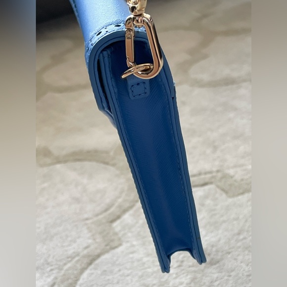 Tory Burch sky blue leather shoulder bag - Picture 9 of 14